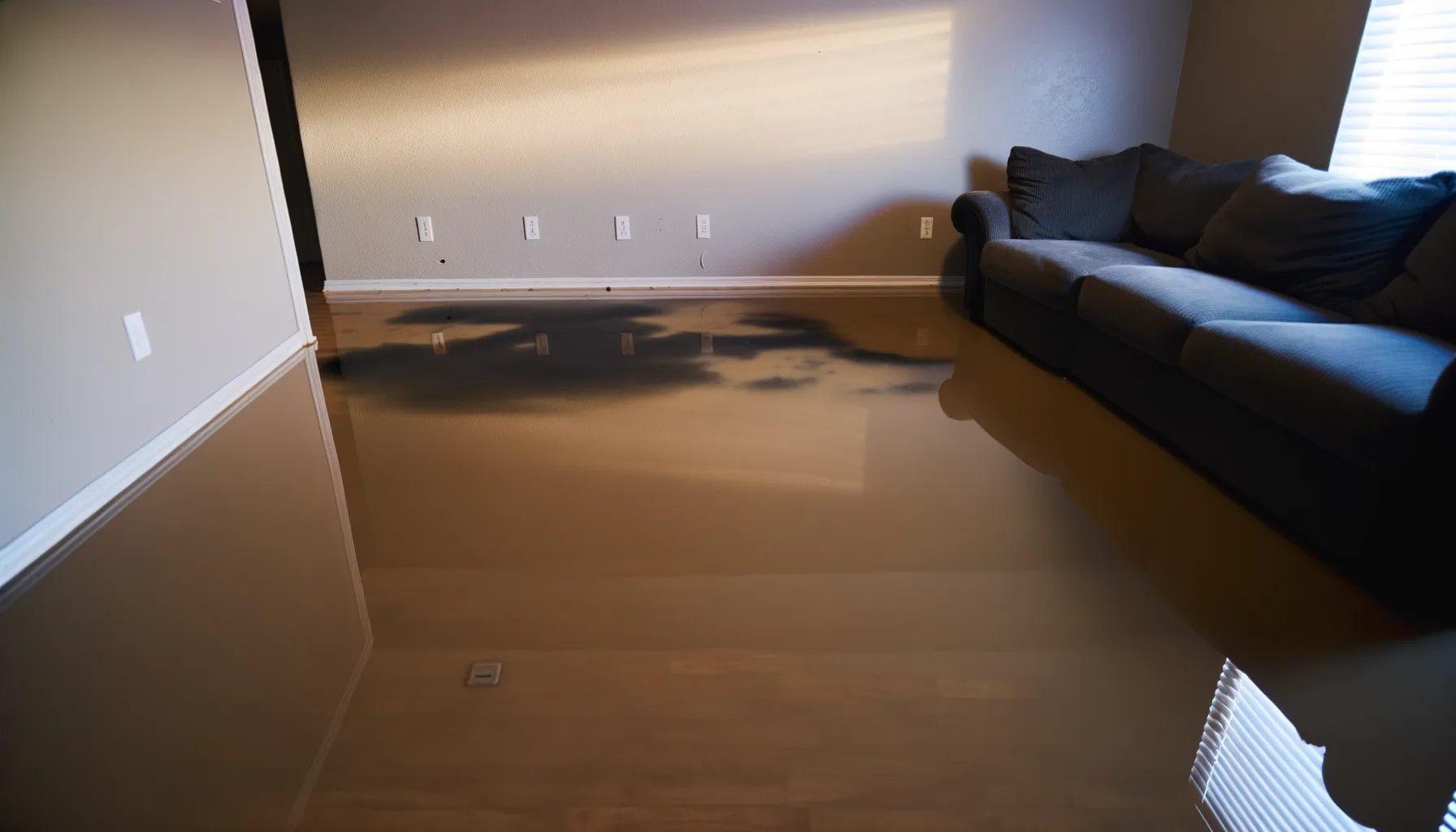 Kitchen Water Damage